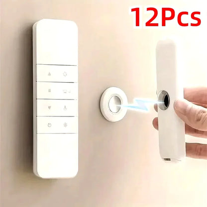 Magnetic Remote Control Holder Wall Mount Adhesive Remote Control Holder Strong Hold Tv Remote Holder for Home Office