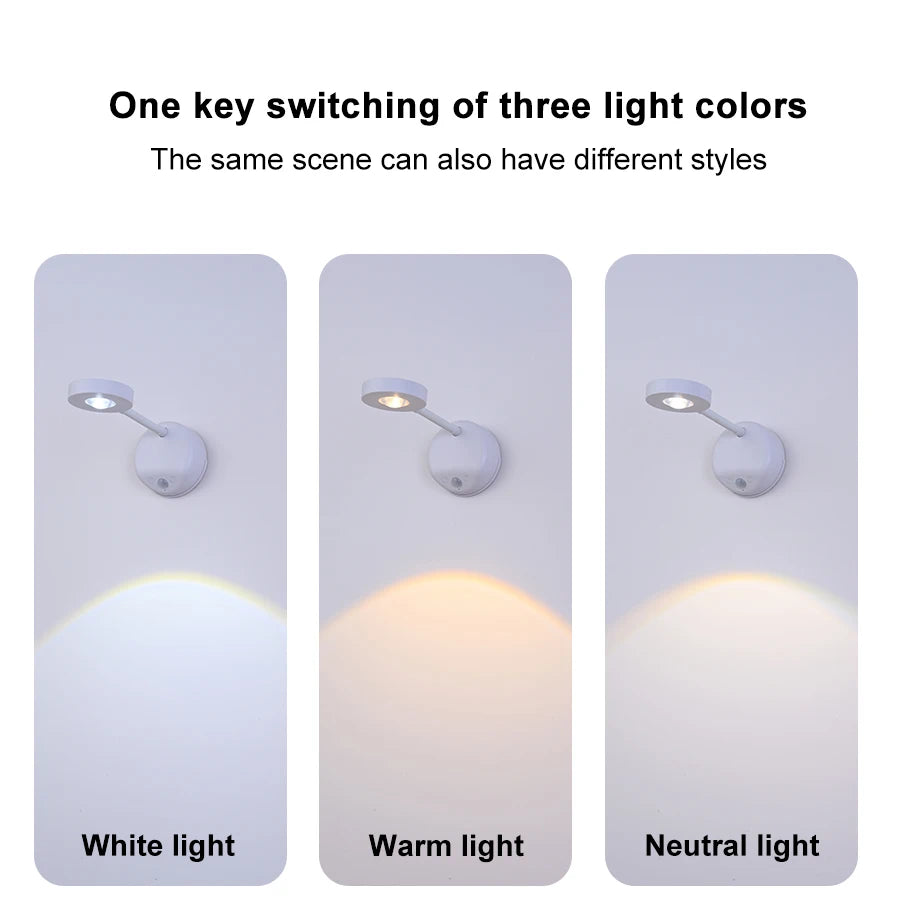 Wireless Motion Sensor Night Light with USB Charging