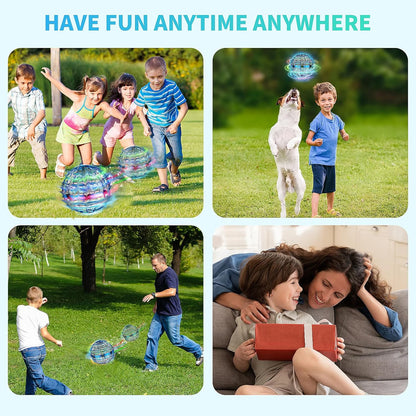 AI Flying Ball Hand-Controlled Color LED Cosmic Ball 360° Rotating Hover Ball Suitable For Indoor And Outdoor Toys The Best Gift