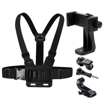Phone Chest Strap Mount Belt for Iphone 14 Holder Mobile Smartphone for GoPro Hero 13 12 11 10 9 DJI Action Camera Live Shooting