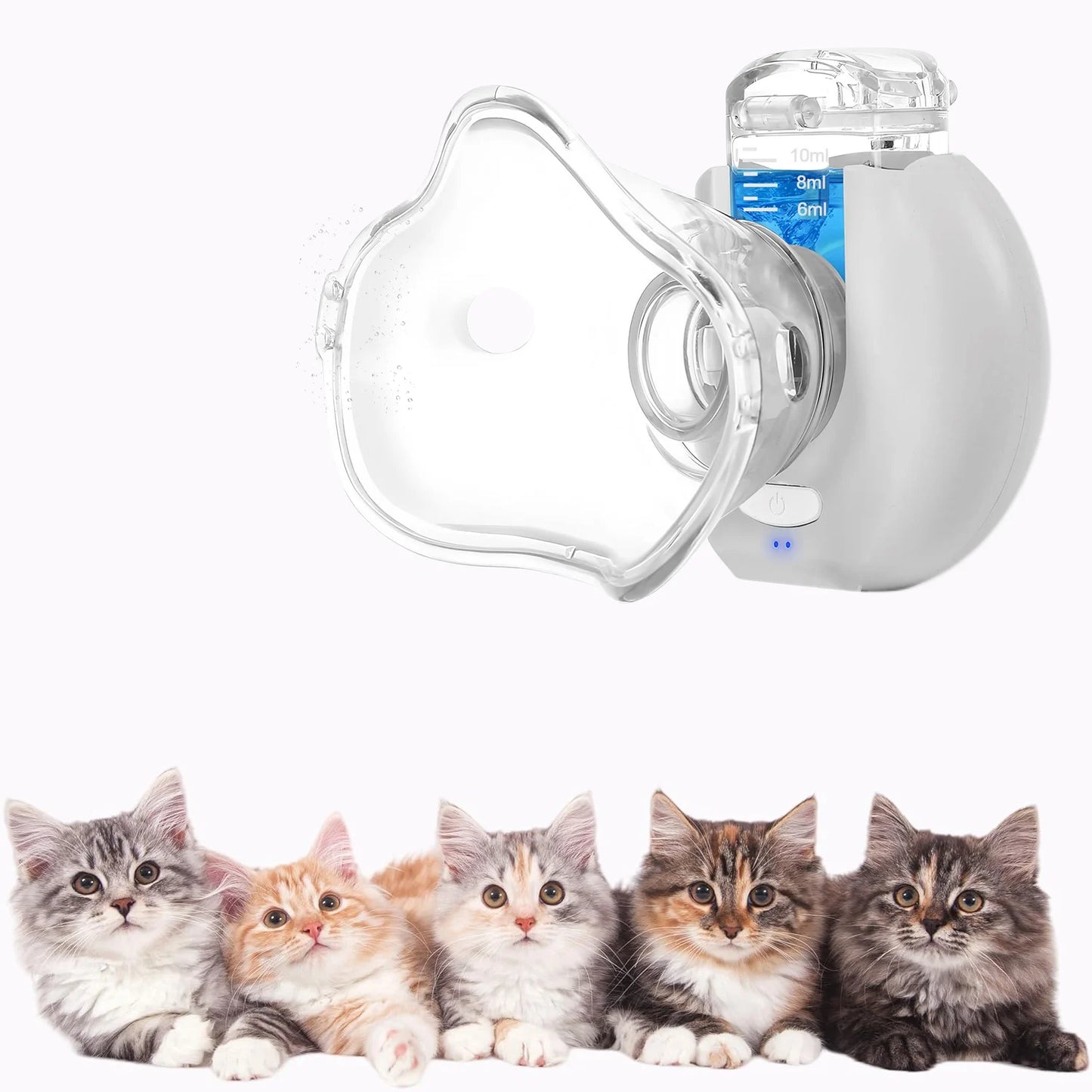 2025 New Pet Cat and Dog Nebulizer Animal Inhalation Device Pet Supplies Cat and Dog Nebulizer
