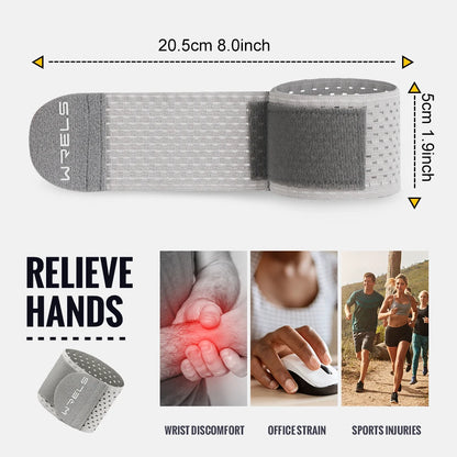 WRELS Compression Wrist Wraps for Gym & Weightlifting