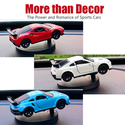 Drift Car Dashboard Ornament – Swinging Sports Car Decor