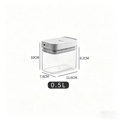 Transparent Plastic Grain Seal Tank Spaghetti Storage Container Moisture-Proof Snack Jar Kitchen Food Tank Pasta Storage Box