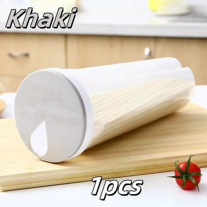 1pc Noodles Sealed Can Wheat Pasta Plastics Organizer Airtight Sealed Containers Divided Can Storage Boxs Kitchen Accessories