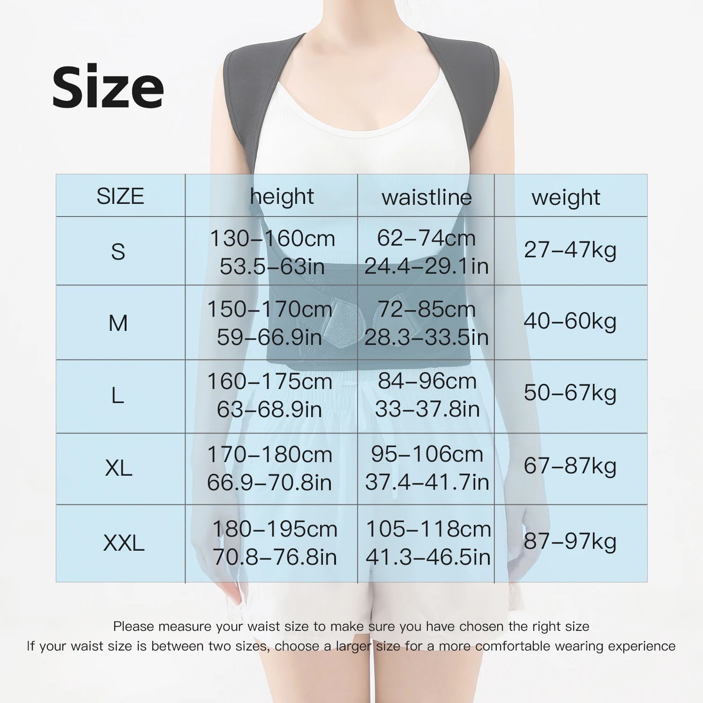 Adjustable Posture Corrector Back Brace for Men & Women