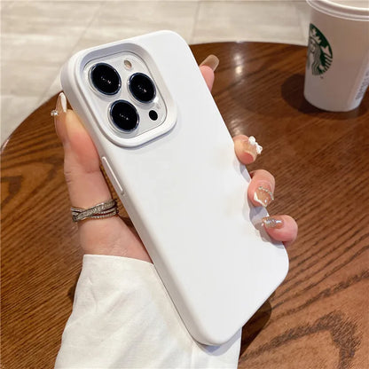 Liquid Silicone Case For Apple iPhone 15 16 14 13 12 11 17 Pro Max 17 Air 16 Plus Phone Original Official Style Protective Cover
