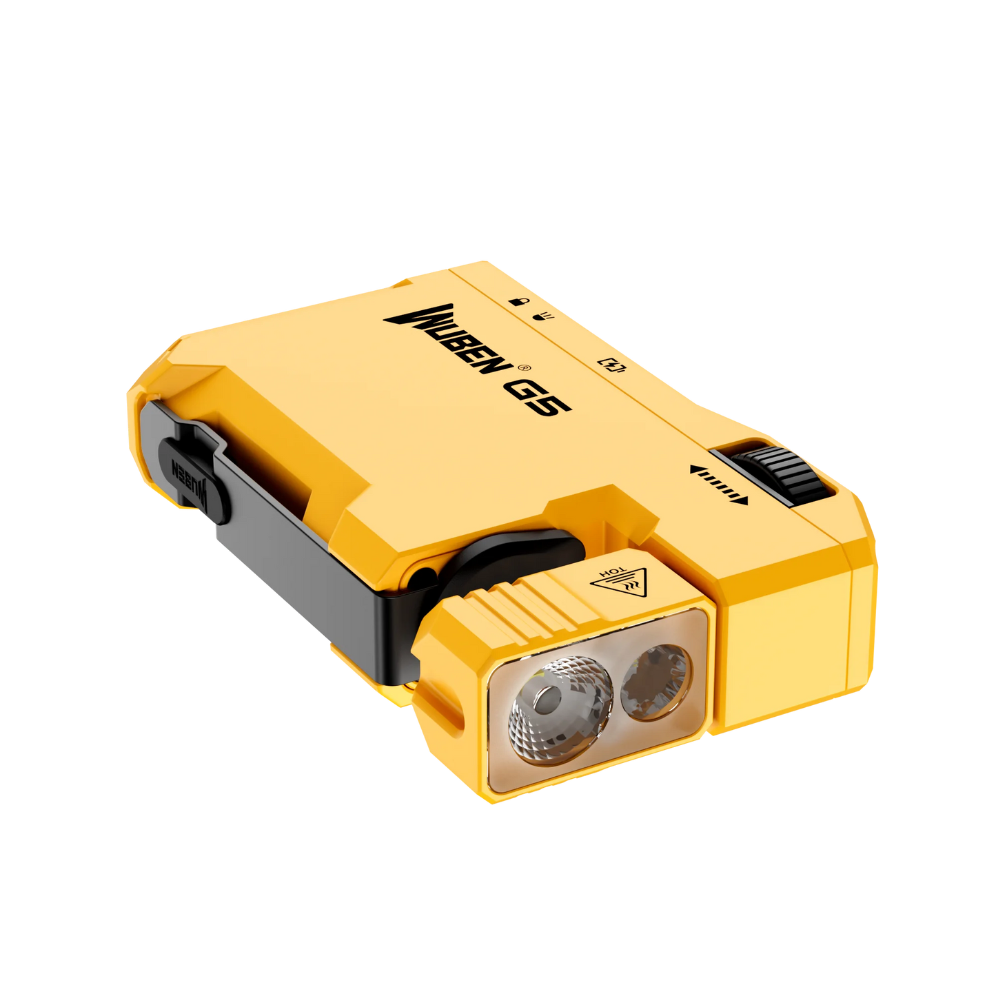 G5 YELLOW WUBEN EDC Flashlight 400 Lumens TYPE-C Recahrgeable