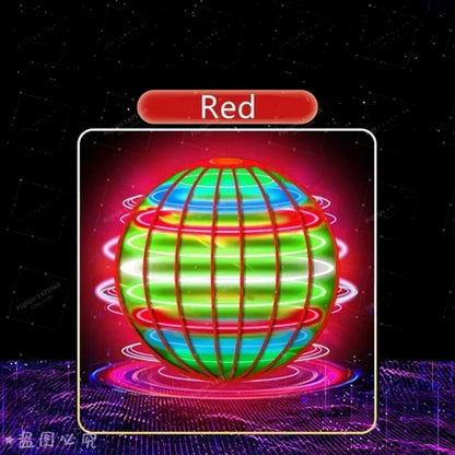 AI Flying Ball Hand-Controlled Color LED Cosmic Ball 360° Rotating Hover Ball Suitable For Indoor And Outdoor Toys The Best Gift