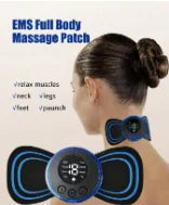 Electric Neck Massage Pads To Relieve Shoulder And Neck Pressure, EMS Micro Current Neck Massage Patches