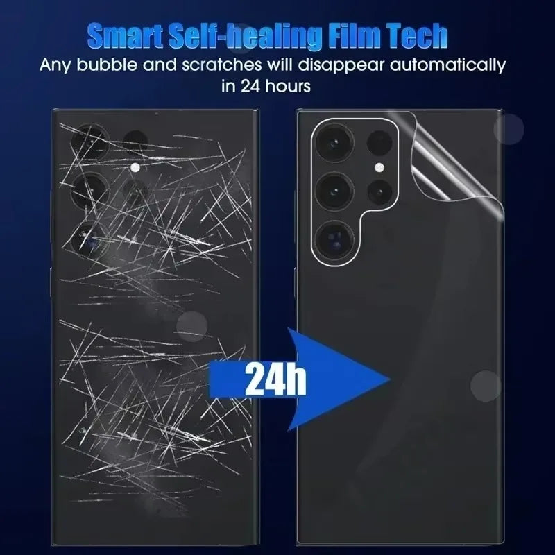5Pcs Back Hydrogel Film For Samsung S26 S25 S24 Ultra Plus FE Screen Protector For Galaxy A56 A55 A36 A35 A15 A16 5G Back Film