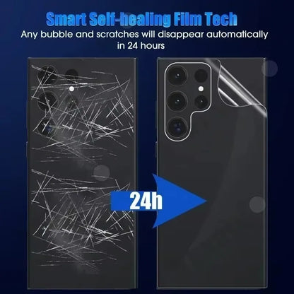 5Pcs Back Hydrogel Film For Samsung S26 S25 S24 Ultra Plus FE Screen Protector For Galaxy A56 A55 A36 A35 A15 A16 5G Back Film