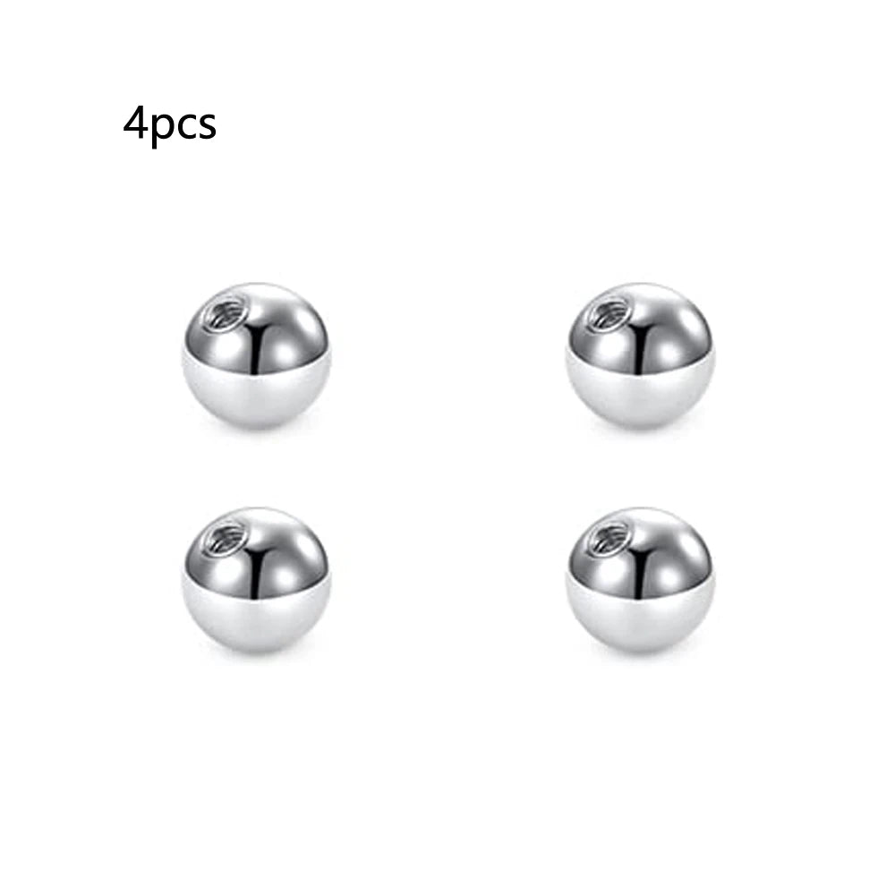 4Pcs/32Pcs 16G Septum Nose Rings – Stainless Steel Hoop Horseshoe Piercing Jewelry, Tragus Cartilage Earrings (6-12mm)