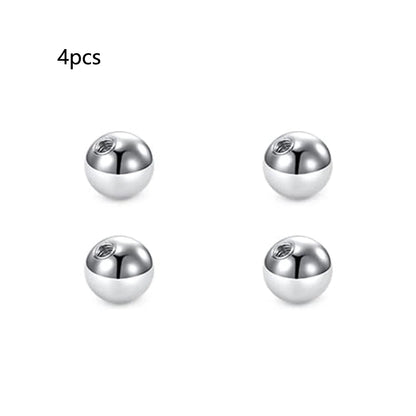 4Pcs/32Pcs 16G Septum Nose Rings – Stainless Steel Hoop Horseshoe Piercing Jewelry, Tragus Cartilage Earrings (6-12mm)