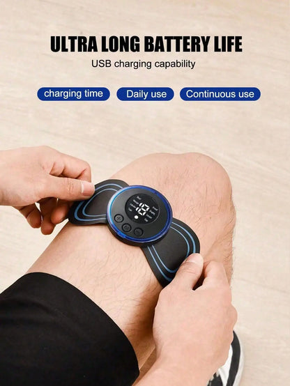 Electric Neck Massage Pads To Relieve Shoulder And Neck Pressure, EMS Micro Current Neck Massage Patches