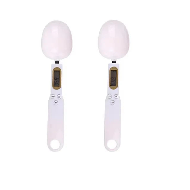LCD Digital Measurement Adjustable Weighing Spoon Kitchen Scale Electronic Measuring Spoon Coffee Powder Scale Baking Scale