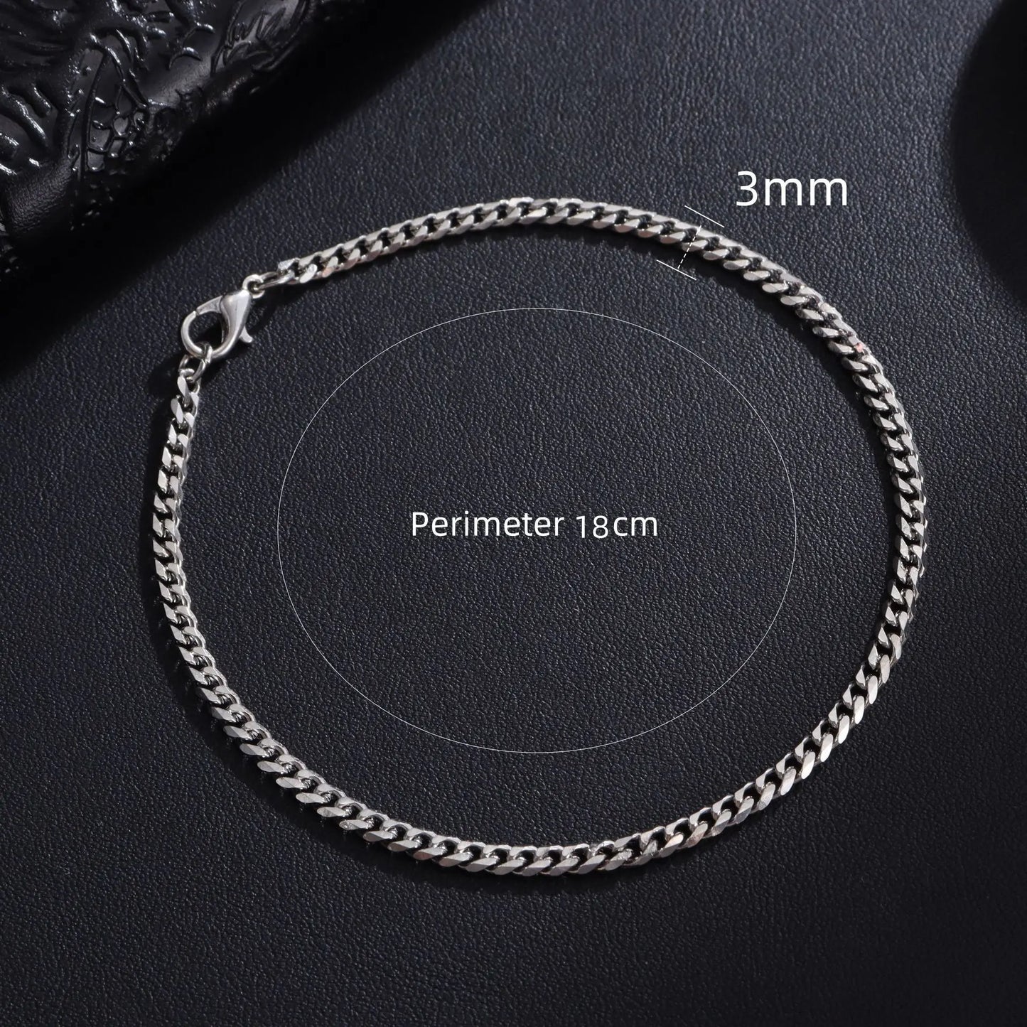 New Trendy Cuban Chain Bracelet – Stainless Steel Men & Women Jewelry Gift (3/5/7/9mm)