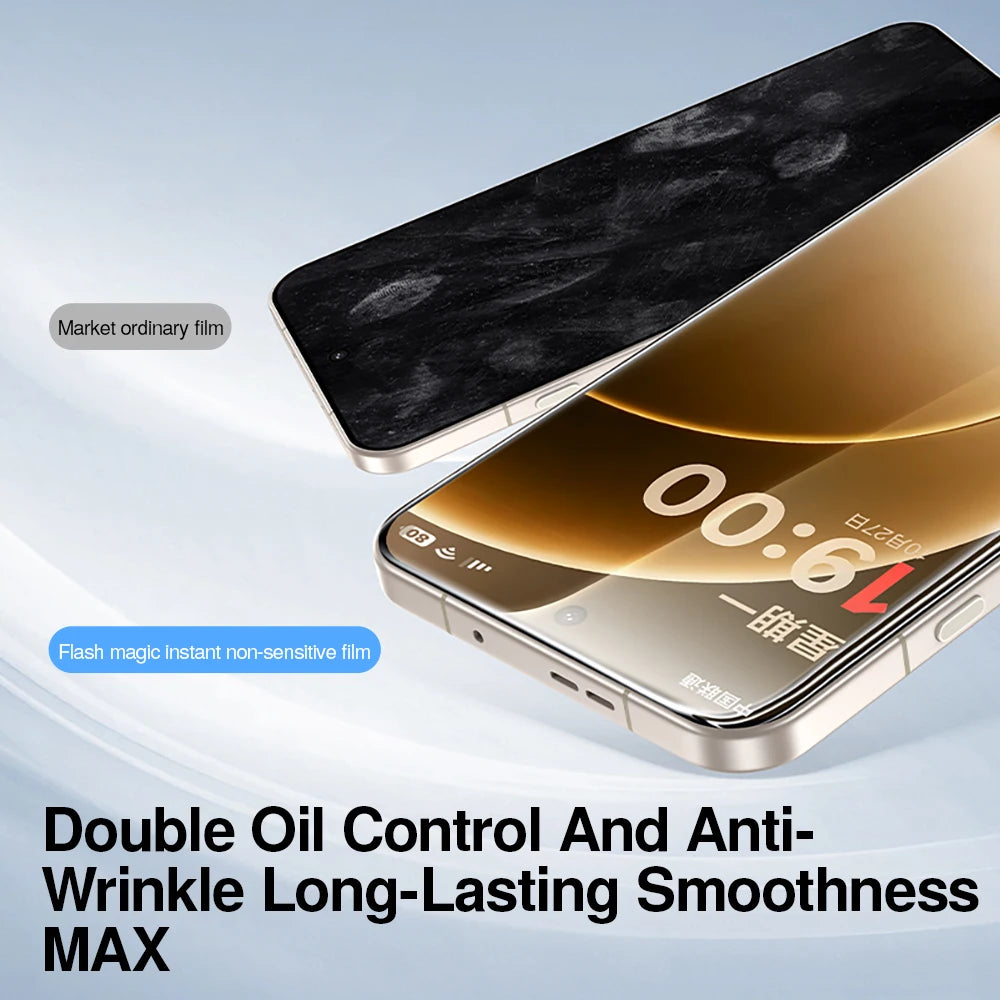 SmartDevil Dust-free Cabin Tempered Glass Film for OnePlus 15 Ace 6 HD Screen Protector for OnePlus Ace 5 Pro Anti-fingerprint