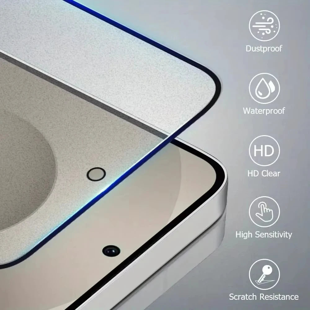 Oleophobic Coating Tempered Glass For iPhone 17 Pro Max 16 15 14 Plus Air 13 12 Mini 11 XR XS Dust Free Install Screen Protector