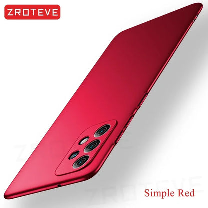 A73 A53 Case Zroteve Slim Hard PC Frosted Cover For Samsung Galaxy A13 A23 A33 A52 s A72 A52s A14 A24 A34 A54 Phone Cases