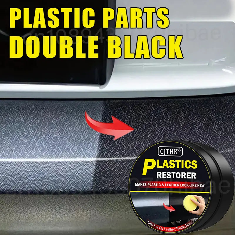 Car Plastic Restorer and Leather Coating – Back to Black Gloss