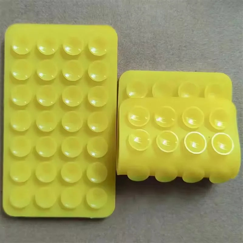 Double-Sided Silicone Suction Cup Phone Holder 28 Pads Universal Stand for Tablet & Charger
