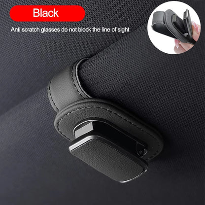 Universal Car Sunglasses Clip Card Ticket Holder Stand Fastener Pen Case Eyeglasses Sun Visor Car Accessories