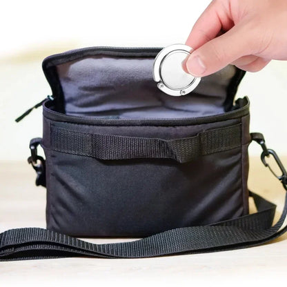 Stylish Round Bag Hook Foldable Purse Hanger for Tables Handbags Wallets Durable Portable Design Keeps Bags Clean Organized