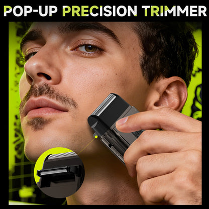 ENCHEN MS003 Compact Foil Shaver With POP-UP Precision Trimmer Type-C Charging With Indicator 7000RPM Strong Motor