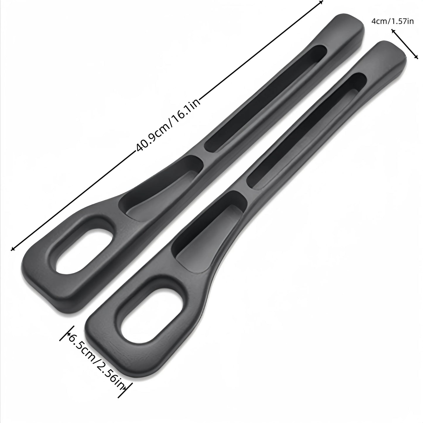 PU Waterproof Car Seat Gap Filler with Storage — Set of 2