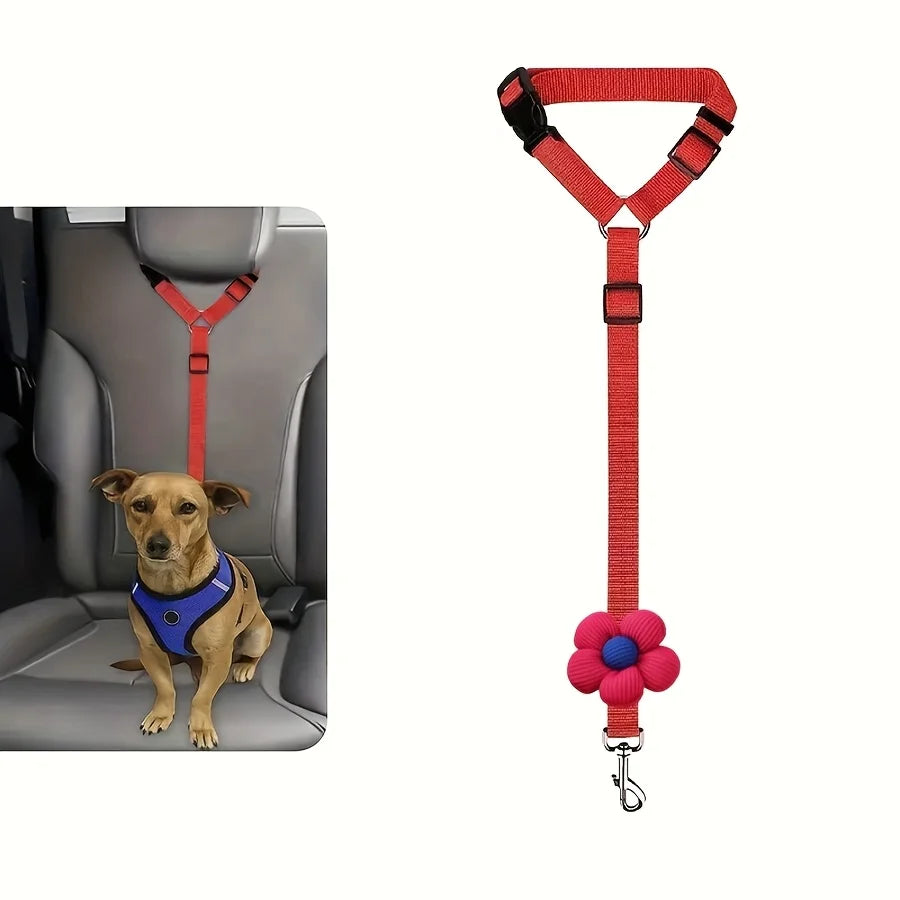 Dog Seat Belt for Vehicle Secure, Pet Car Tether Safety Leash for Dogs In Vehicles, Dog Seatbelt Tether,  Christmas Gift