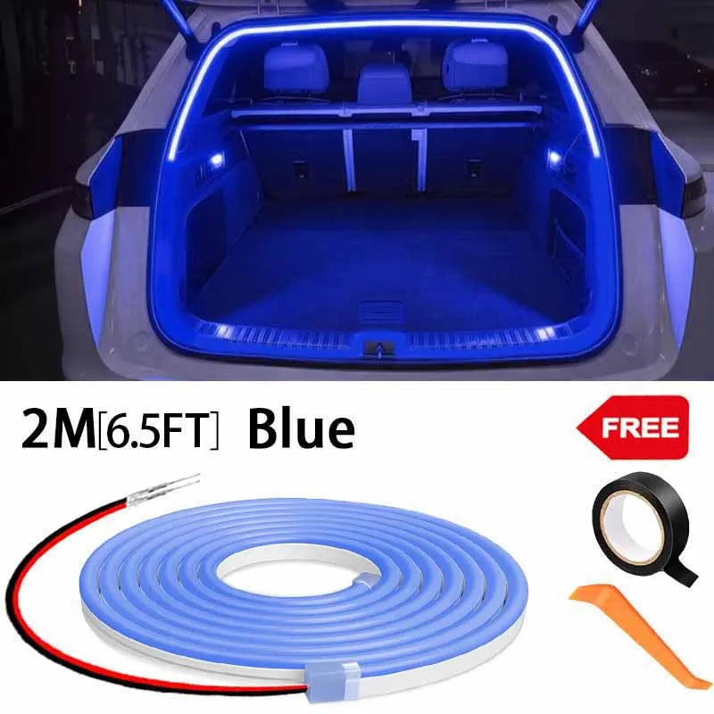 LUMERIS LED Car Trunk & Ambient Light Strip — Auto Sensing