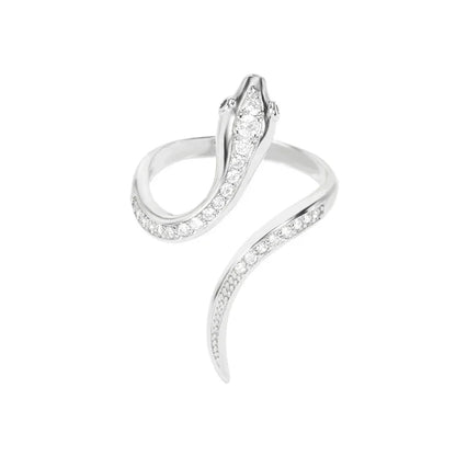 Stainless Steel Heart Ring for Women – 18K Gold Plated, Zircon Inlay, Vintage Waterproof Wedding Jewelry Gift
