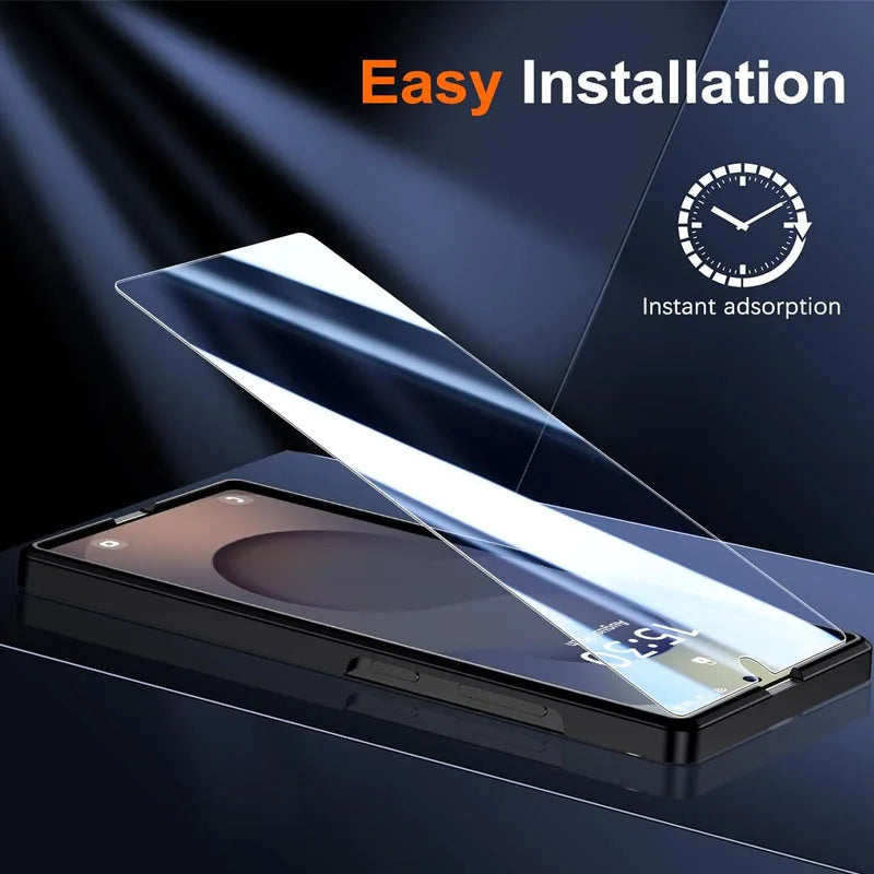 for Samsung S25 S26 S24 Ultra S21 S22 S23 Tempered Glass for Samsung Galaxy A55 A56 A36 A14 A54 A52 A34 A35 A15 A16 Screen Protector For Samsung S26 Protection For Samsung S25 Ultra