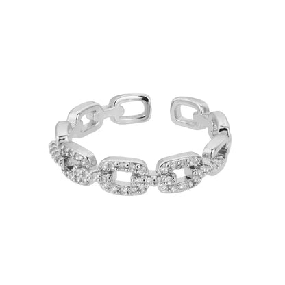 Stainless Steel Heart Ring for Women – 18K Gold Plated, Zircon Inlay, Vintage Waterproof Wedding Jewelry Gift