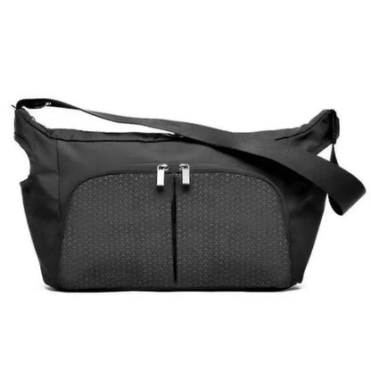 mommy storage bag for doona Stroller accessories portable diaper bag compatible with stroller black waterproof storage bag