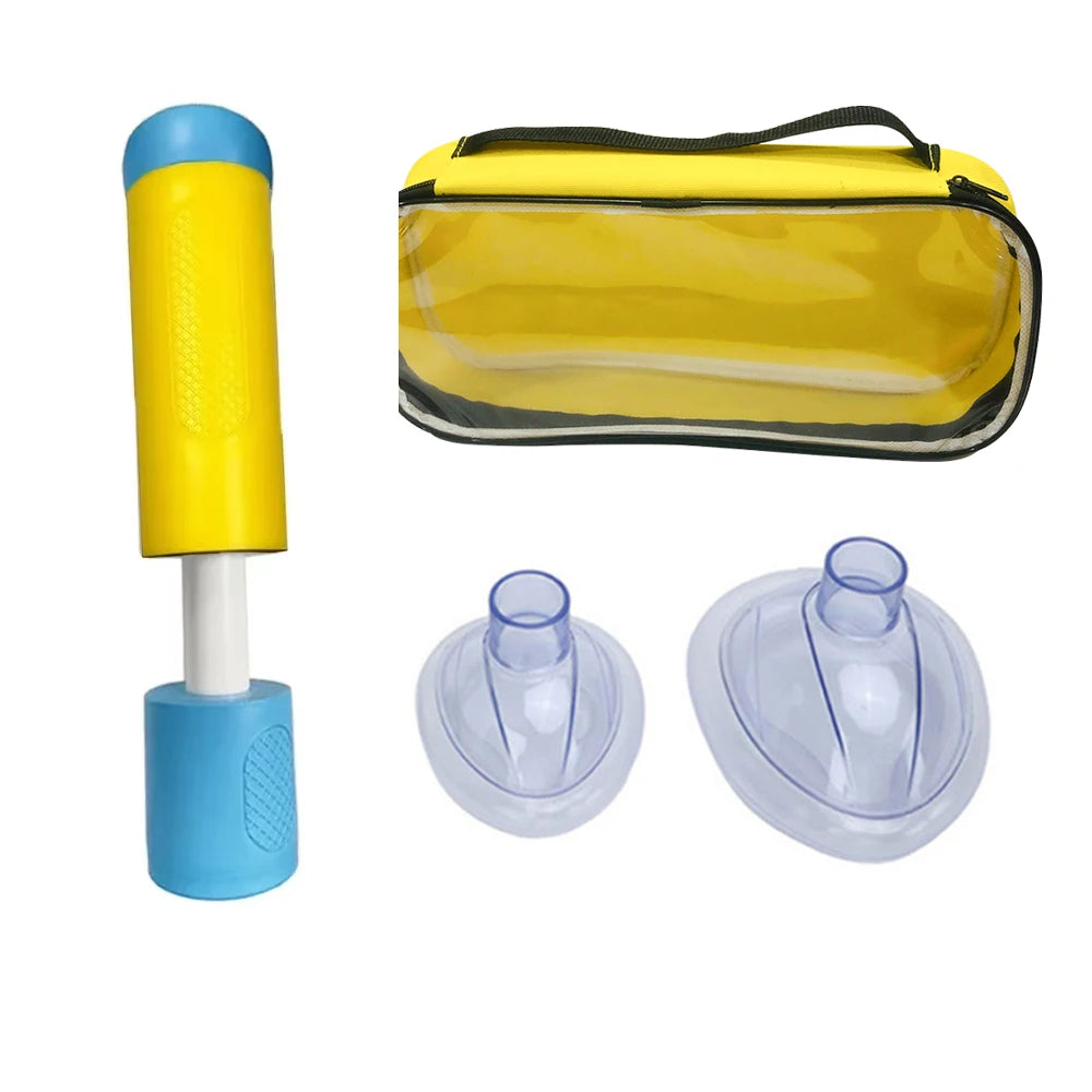 Auto CPR First Aid Choking Rescue Device Outdoor Home CPR Choking Emergency Equipment Adult Children Breath Rescue Anti Asphyxia