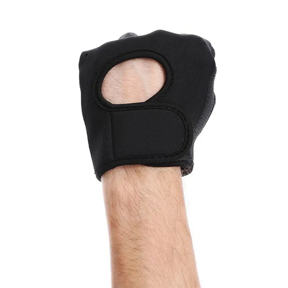 Women Men Fitness Gym Gloves Weightlifting Gloves Half Finger Breathable Non-slip Gel Pad Bodybuilding Training Dumbbells Gloves