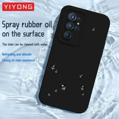 S25 Ultra Case YIYONG Silky Liquid Silicone Soft Cover For Samsung Galaxy S25 S24 S23 S22 Plus S22+ S23+ S24+ S25+ Phone Cases