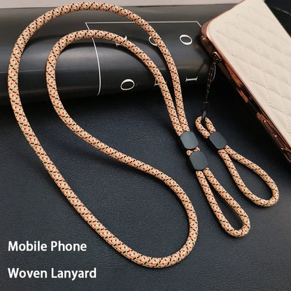Lanyard Cell Phone Wrist Hand Strap Cord to Hang the Mobile Rope for Mobile Smartphone Shoulder Phone Chain Key Strap for IPhone