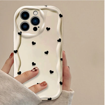 Bowknot Heart iPhone Case – Shockproof Silicone Cover
