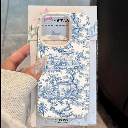 Creative Adorable Cartoon Pattern Phone Case For iPhone 16 Pro Max 17 Air 11 12 13 14 15 Pro 14 Plus X XR Shockproof Soft Cover