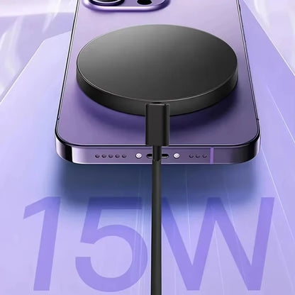 15W Magnetic Wireless Charger Phone Pad For Magsafe iPhone 17 16 15 14 13 12 Pro Max Airpods 4 Pro Magnet Fast Charging Station