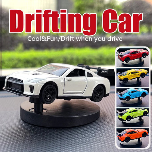 Drift Car Dashboard Ornament – Swinging Sports Car Decor