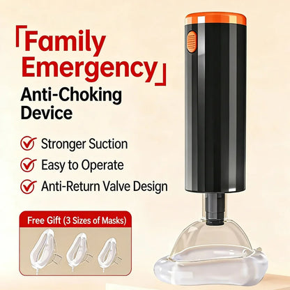 Auto First Aid Choking Rescue Device Travel Home CPR Choking Emergency Device Adult Children Portable Asphyxia Rescue Machine