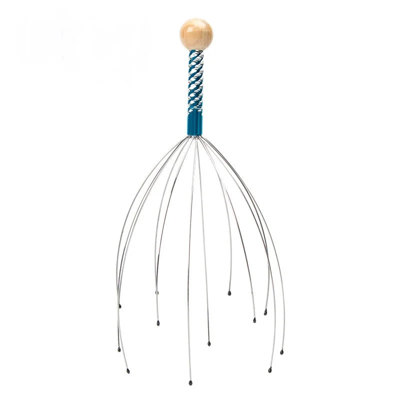 Octopus Scalp Massager – Stainless Steel Head Relaxer
