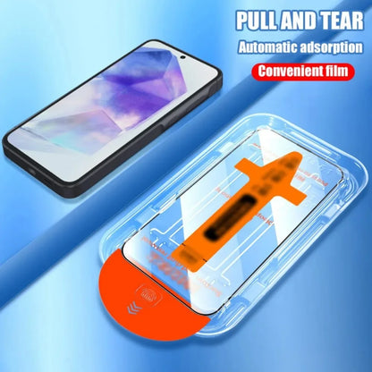 Oleophobic Coating Tempered Glass For iPhone 17 Pro Max 16 15 14 Plus Air 13 12 Mini 11 XR XS Dust Free Install Screen Protector