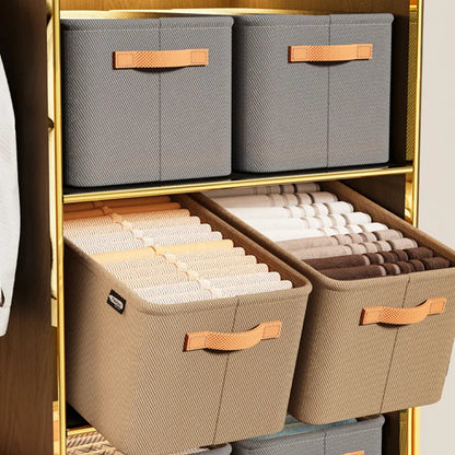 Non-Woven Clothes Storage Organizer – Foldable Wardrobe Drawer Bag