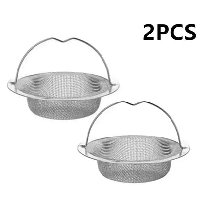 1Pc Stainless Steel Kitchen Sink Filter, Garbage Food Residue/Hair Catcher, Keep Your Bathtub