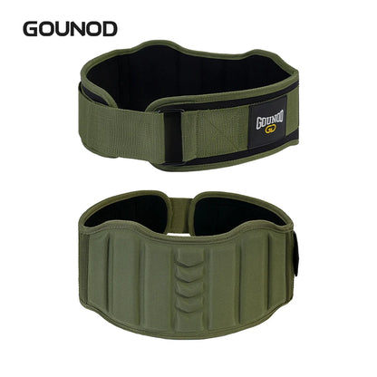 GOUNOD Weight Lifting Belt Back Support Workout Belt  Gym Squats Deadlifts Powerlifting Cross Training For Men Women